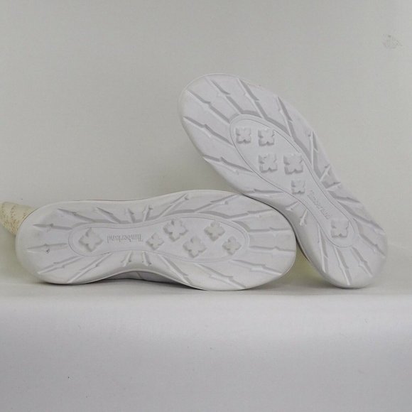 Timberland Kickadillaquilt Womens Boots White Leather 14In Vintage - Picture 8 of 12